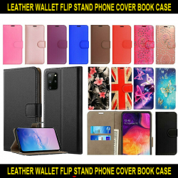 Leather Wallet Flip Stand Phone Cover Book Case For Samsung Galaxy S9/S9+/S10/S10+/S10 5G Slim Fit and Sophisticated in Look